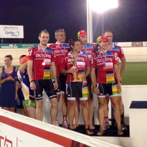 My cycling coworkers got 3rd place! 